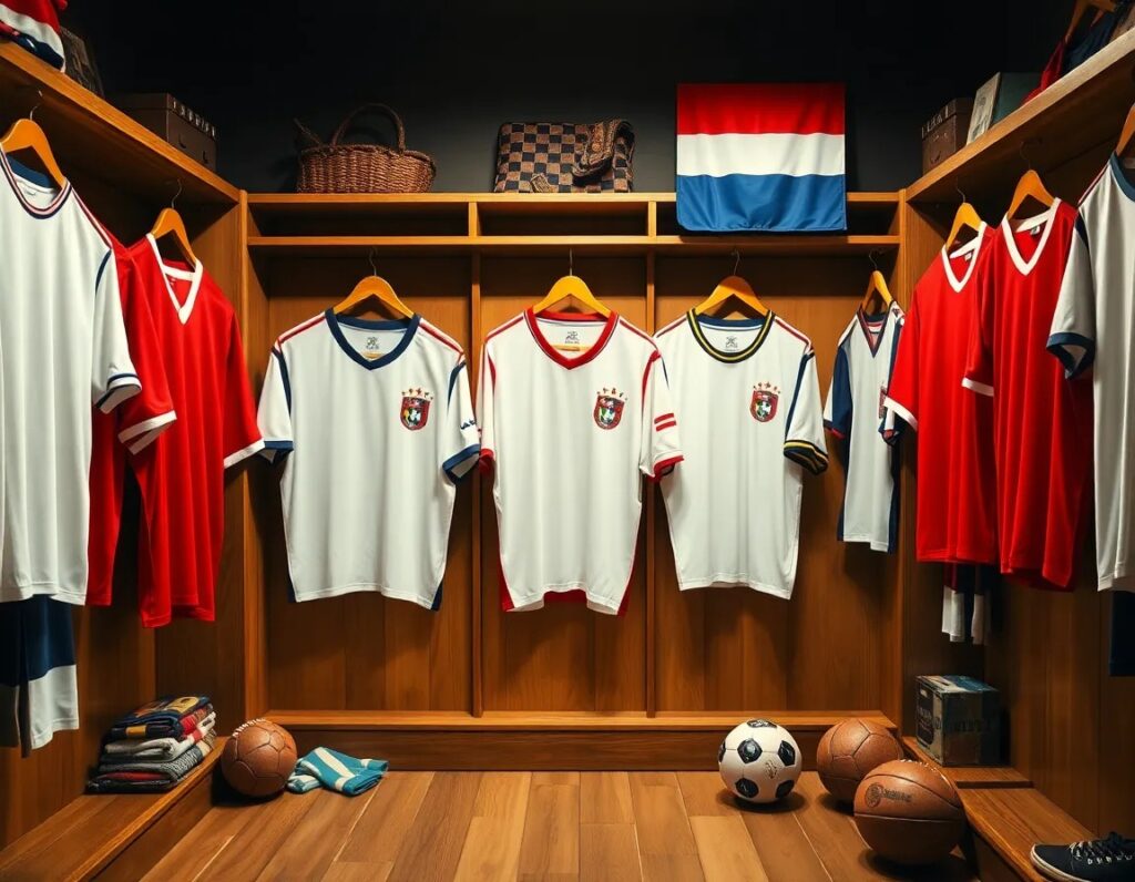 De evolutie en charme van ajax en eredivisie shirts